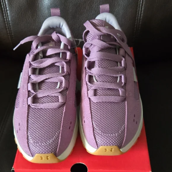 Under Armour Lavender Sneakers - Picture 1 of 8